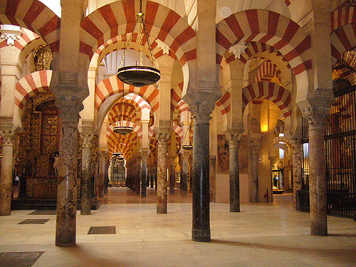 Interior de la mezquita